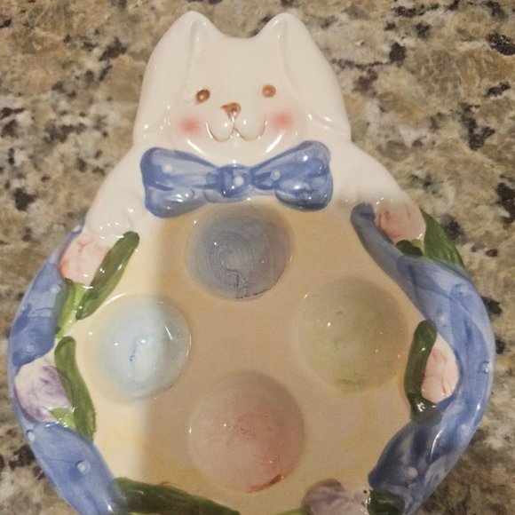 Other - Very Cute Easter Bunny Egg Plate